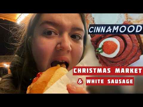 CINNAMON ROLLS | CHRISTMAS MARKET | WHITE SAUSAGE // Jolines life //