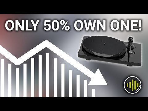 Only 50% of Record Buyers Own a Turntable: Vinyl Revival Ending?