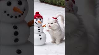 The Snowy Adventures of a Little Cat