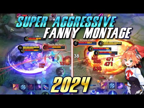 SUPER AGGRESSIVE FANNY MONTAGE IN 2024 | MLBB