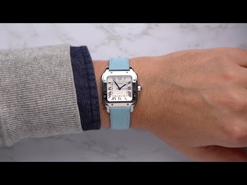 Quick review: Cartier Santos Straps from Delugs