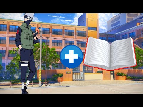 Naruto character in book mode 📚 | sasuke read book