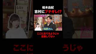 吉村にブチギレる柏木由紀 #shorts #しくじり先生 #ABEMA #AKB48 #内田眞由美