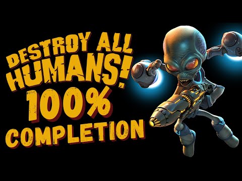 Destroy All Humans 100% Completion 👽💯