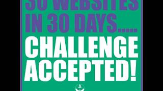 30 Websites in 30 Days Challenge!