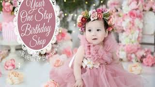 Buy Customized Girls First Birthday Outfit- 1st birthday dresses