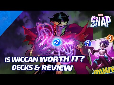 Wiccan is a WICKED deck building Puzzle for Marvel SNAP - New Card Review & Decks