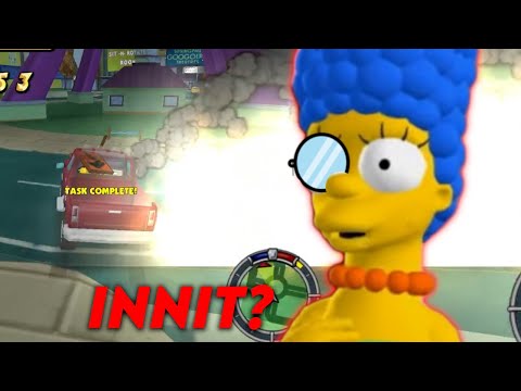 British Simpsons Hit & Run