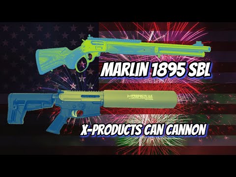 Unleashing Freedom: Marlin 1895 SBL, Glock 19x and X-Products Can Cannon