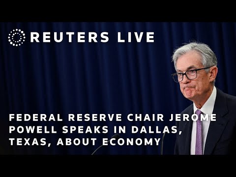 LIVE: Federal Reserve Chair Jerome Powell speaks on the US on economy in Dallas, Texas