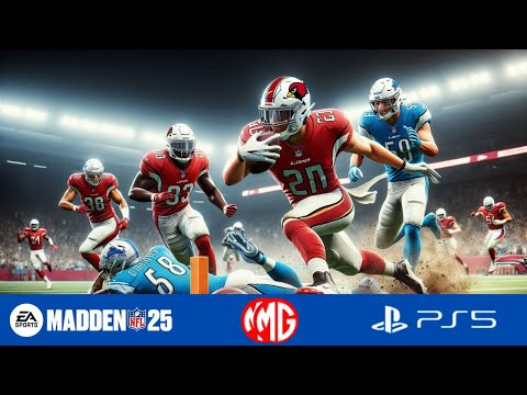 Lions vs Cardinals Madden 25 on PS5 | EPIC Game! 🎮