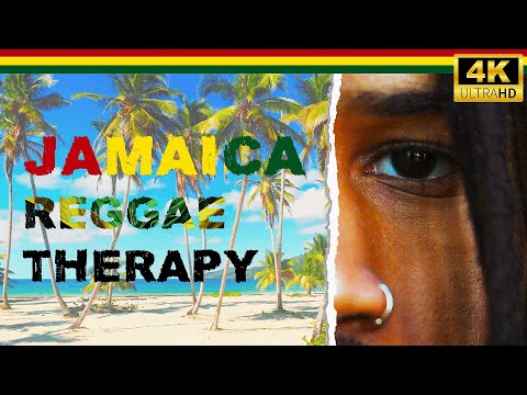 Jamaican Reggae Beach Music 🌴 Stunning Jamaica in 4K