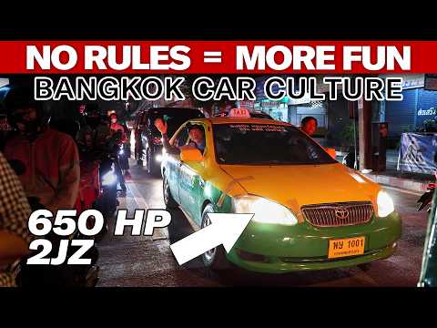 Experience the Lawless Wild West Car Culture of Bangkok | Capturing Car Culture