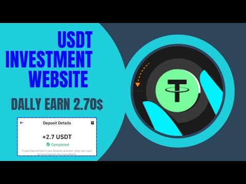 Online income project l investment platform l USDT mining Daily l earn deily & profit