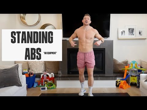 5 MIN STANDING ONLY ABS WORKOUT NO EQUIPMENT