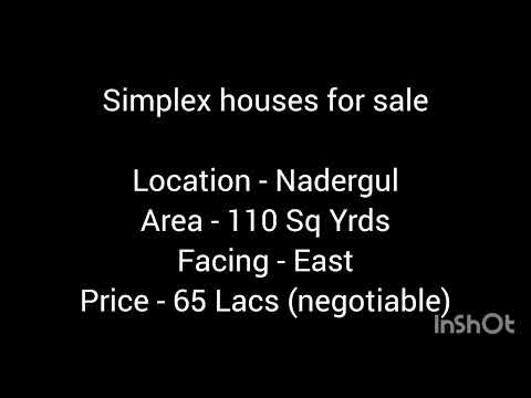 Low Budget Houses for sale | 110 sq yrds | Nadergul | Badangpet | Hyderabad | 9930380414