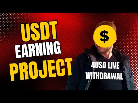 New USDT Earning Project online Earning Platform Make Money Online Daily