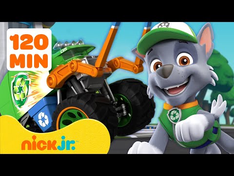 PAW Patrol Rescue Wheels Adventures! #5 w/ Rocky 🚗 2 Hours | Nick Jr.