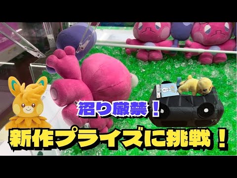 【クレーンゲーム】新作プライズいろいろ挑戦してきた！ポケモン、んぽちゃむ⭐️