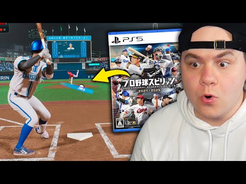 I Tried the New Japanese Baseball Game and it's Awesome... (Professional Baseball Sprits 2024-2025)