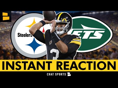 Steelers News: INSTANT REACTION After 37-15 WIN vs. Jets | Russell Wilson SHINES In Steelers Debut