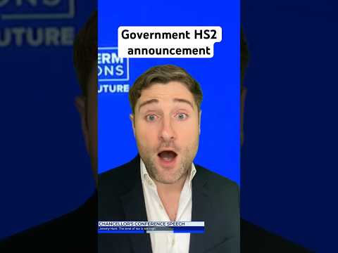 Government HS2 announcement