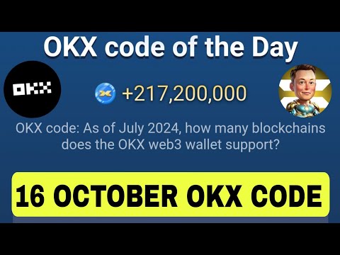 OKX Code Of The Day X Empire 16 October | X Empire Okx Code Of The Day | OKX Of The Day Musk Empire