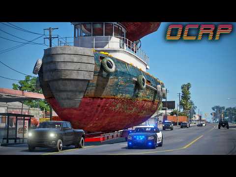 Tug Boat Tower in GTA RP | OCRP