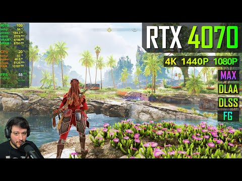 RTX 4070 - Horizon Forbidden West