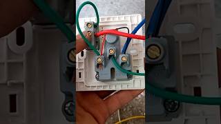 How to make power socket connection || power socket #electricalwork #youtubeshorts