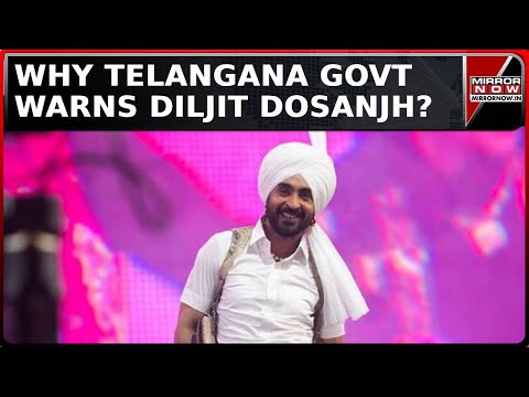 'No Song On Drugs & Violence' Telangana Govt Warns Diljit Dosanjh Before Hyd Event | Daily Mirror