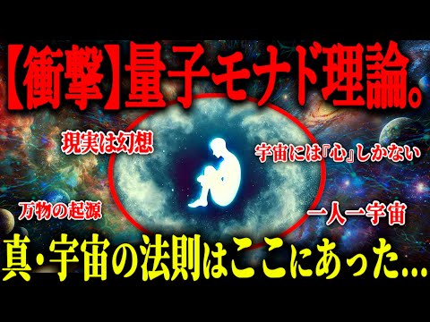 【世界が変わる】また１つ宇宙の法則が分かりました。万物の起源とは？一人一人が宇宙を持つ『量子モナド理論』がヤバすぎる【都市伝説 宇宙の法則 量子モナド理論】