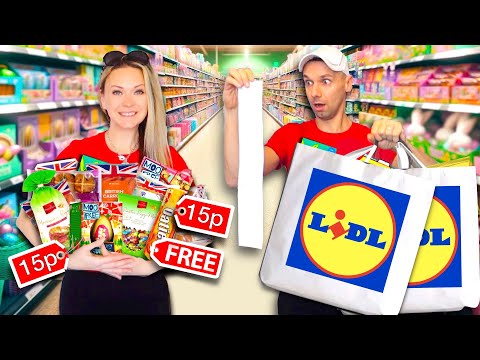 BUDGET EASTER Food SHOPPING! 🐣 How much can we BUY with £30 at LIDL?