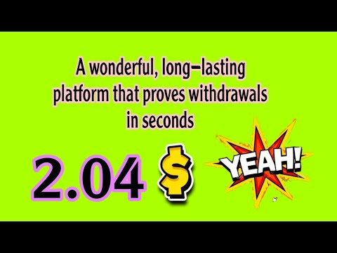 A wonderful, long-lasting platform that proves withdrawals in seconds#cryptocurrency