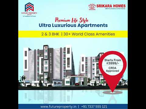 Step Into Luxury: Ultra Luxury Apartments at Srikara Homes #realestate #apartment #luxurylifestyle