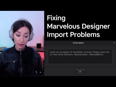 Troubleshooting Marvelous Designer Import Problems