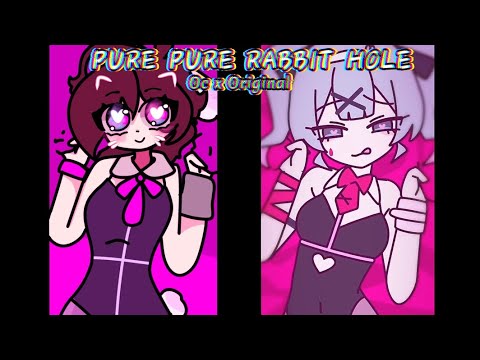 Pure pure [ Rabbit hole trend] oc x original |[ +speedpaint and videos] 🗣️‼️🗣️‼️