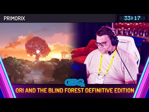 Ori and the Blind Forest Definitive Edition by Primorix in 33:17 - Games Done Quick Express 2024