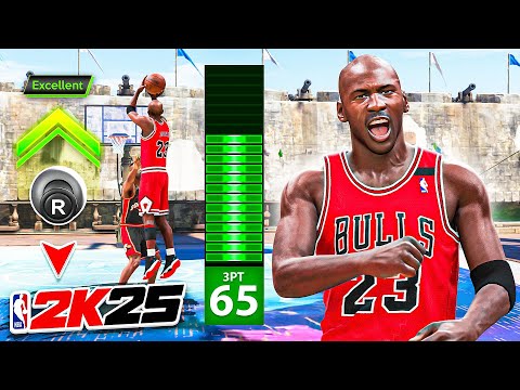 65 3PT RATING + RHYTHM SHOOTING is GAME-BREAKING on NBA 2K25