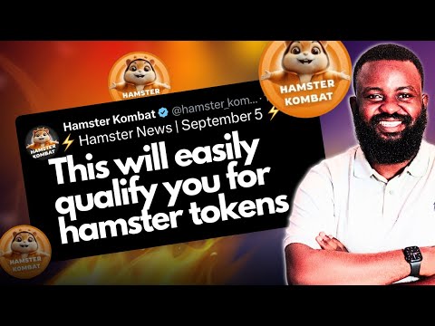 HAMSTER KOMBAT UPDATE: Do This to Easily Qualify For Tokens