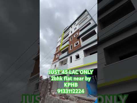 JUST 45 lac only 2bhk flat with car parking GHMC # APPORVED 80% LOAN# !