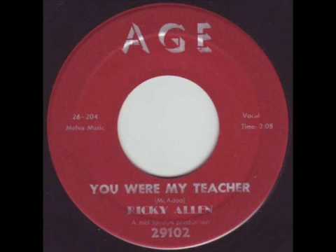 Ricky Allen - You Were My Teacher 1961