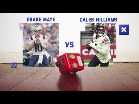 Which QB makes you feel better: Caleb Williams or Drake Maye? | 'GMFB'