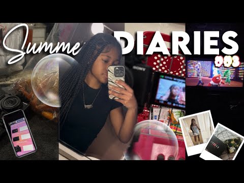 SUMMER DIARIES 003 🌺🫧🌴 ‪♡ target, ebook , inside out 2, driving, packages, etc ‪♡