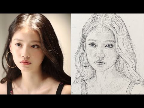 Learn to Draw a Girl with Serene Features Like a Pro