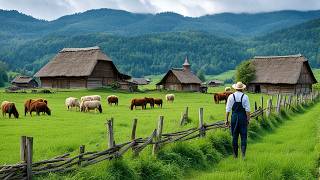 Romania - Village Life in Maramures and the Steam Train, the 'Mocanita'