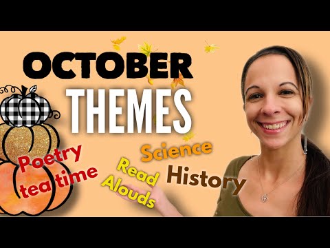 October Homeschool Themes || homeschool ideas