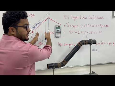 Calculating Pipe Length. Pipe Length. #piping