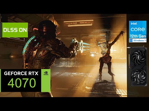 Dead Space Remake | RTX 4070 | 1440p, ULTRA, DLSS ON / OFF