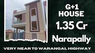 New Independent House For Sale in Narapally | 150 Sqyds | West facing | Near to Warangal Highway